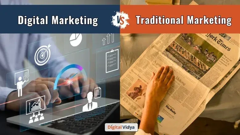 Traditional Marketing vs Digital Marketing